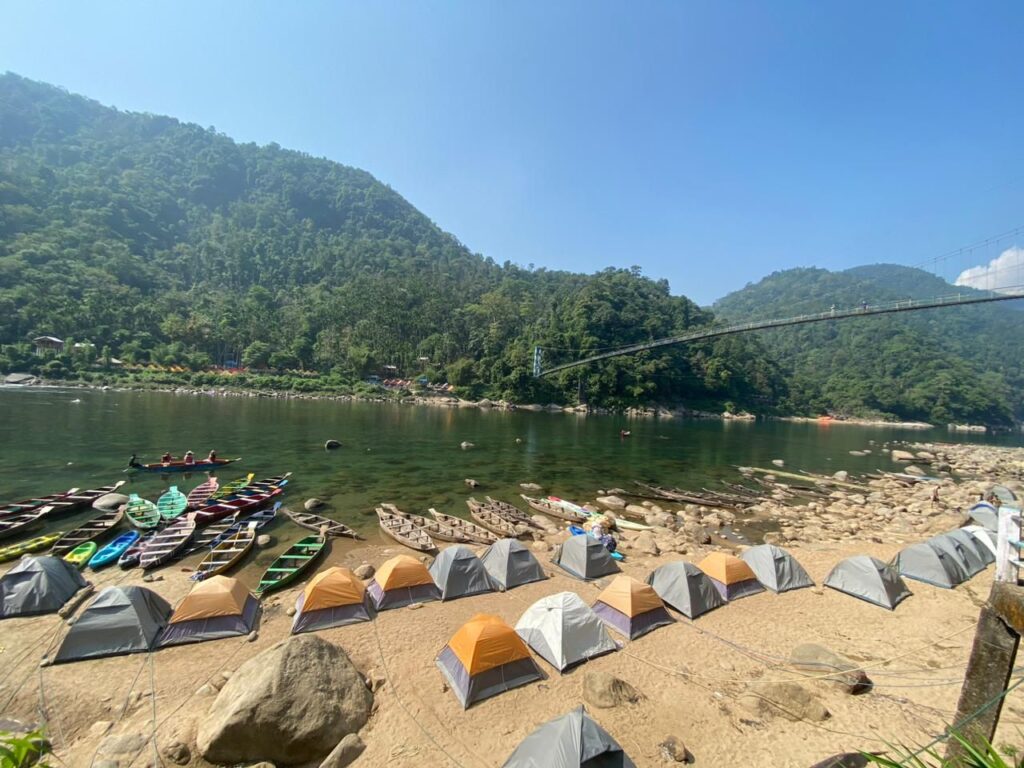 Dawki Camp,Meghalaya