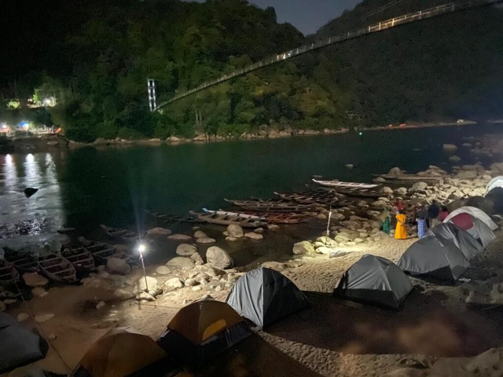 Dawki Camp,Meghalaya